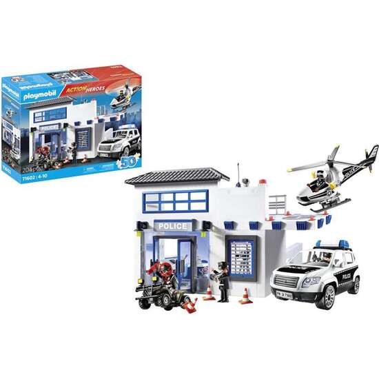 MEGA SET POLICÍA CON ACCESORIOS  PLAYMOBIL ACTION image 0