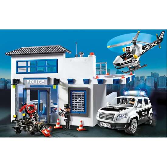 MEGA SET POLICÍA CON ACCESORIOS  PLAYMOBIL ACTION image 2