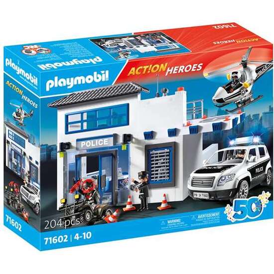 MEGA SET POLICÍA CON ACCESORIOS  PLAYMOBIL ACTION image 3