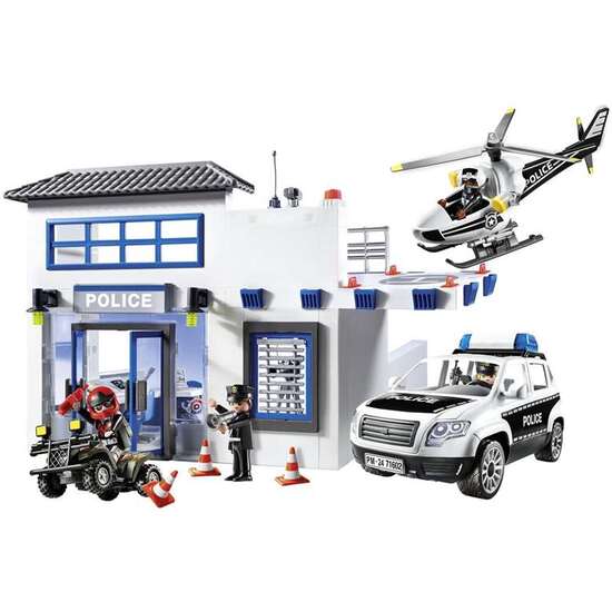 MEGA SET POLICÍA CON ACCESORIOS  PLAYMOBIL ACTION image 4