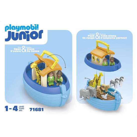 ARCA DE NOÉ MALETÍN PLAYMOBIL JUNIOR. image 1