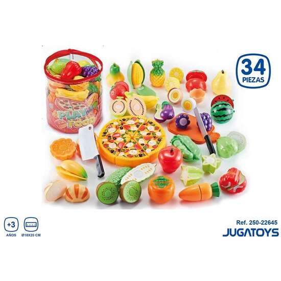 BOLSA VERDURAS 34 PIEZAS 20X18CM image 1