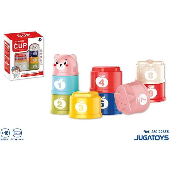 CAJA CUBOS APILABLES 20X9X25CM image 1