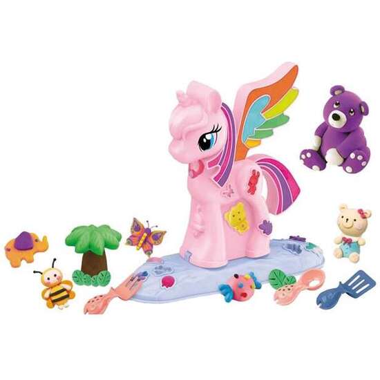 JUEGO PLASTILINA MAGIC DOUGH UNICORNIO CON ACCESORIOS 31X24X8CM image 0