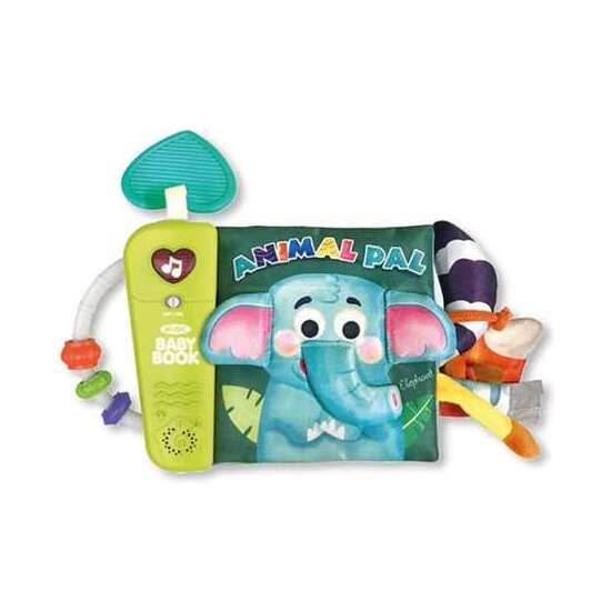 LIBRO DE TELA INFANTIL CON ACTIVIDADES, LUCES Y SONIDOS 29X20X4 CM - MODELOS SURTIDOS image 0
