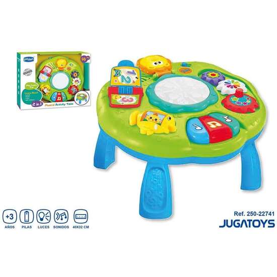MESA INFANTIL DE ACTIVIDADES MUSICAL 40X32 CM image 1