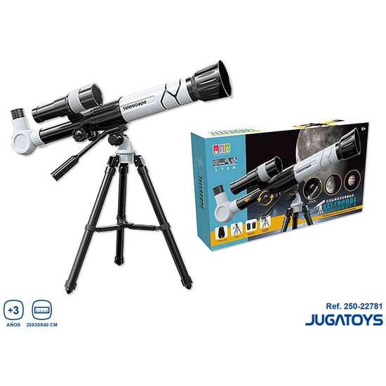 TELESCOPIO PROFESIONAL CON TRIPODE 45X25X9 CM image 1