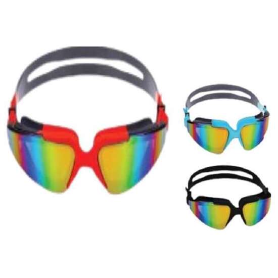 GAFAS NATACIÓN   SILICONA   CON LENTE DE PC POLARIZADA EFECTO METALIZADO   - MODELOS SURTIDOS image 2