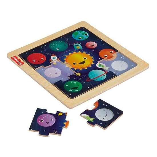 MINI PUZZLES DE MADERA FISHER-PRICE. INCLUYE 1 PUZLE CON 9 PIEZAS FÁCILES DE CONECTAR. image 4