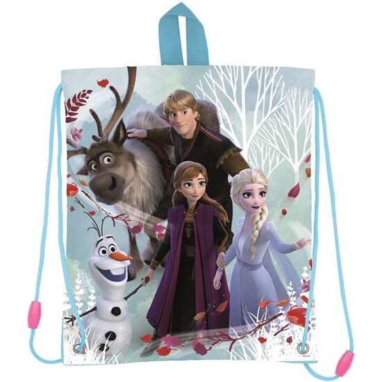 STOR BOLSA MERIENDA FROZEN II BLUE FOREST image 0