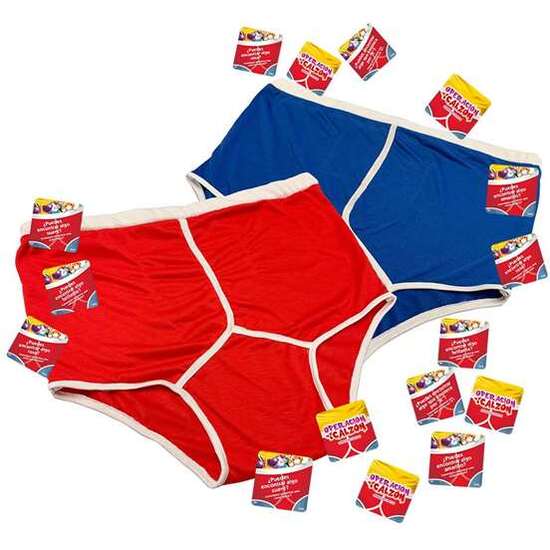 JUEGO OPERACIÓN CALZÓN. LLENA TU CALZONCILLO! PON A PRUEBA TU INGÉNIO! image 1
