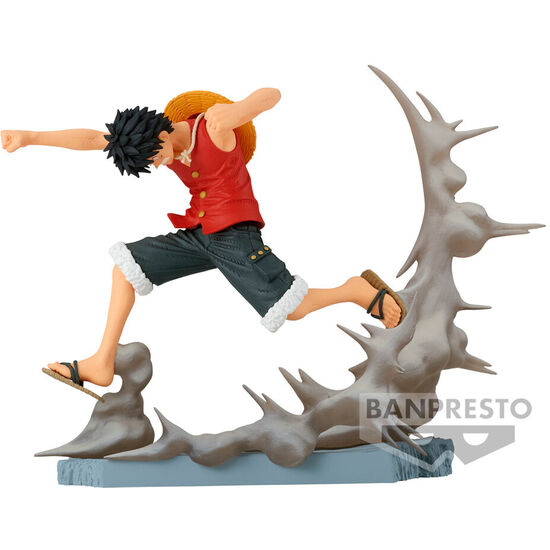 FIGURA MONKEY D LUFFY SENKOZEKKEI ONE PIECE 8CM image 0