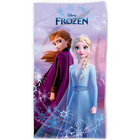TOALLA ELSA &#38; ANNA FROZEN DISNEY MICROFIBRA image 0