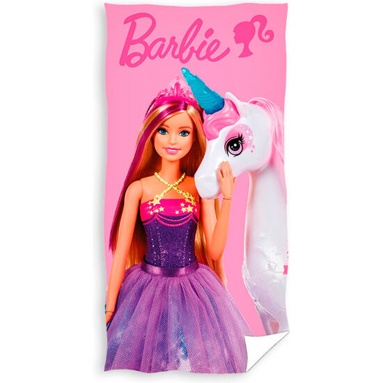 TOALLA BARBIE MICROFIBRA image 0