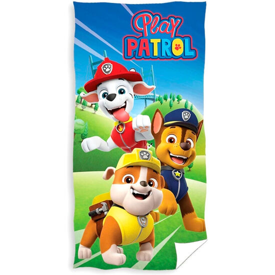 TOALLA PATRULLA CANINA PAW PATROL MICROFIBRA image 0