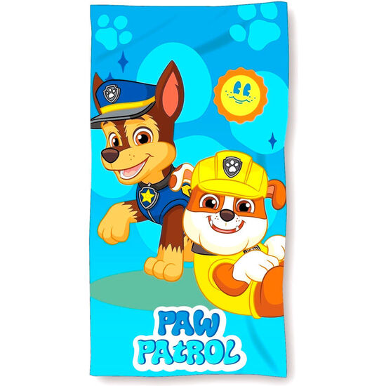TOALLA PATRULLA CANINA PAW PATROL MICROFIBRA image 0