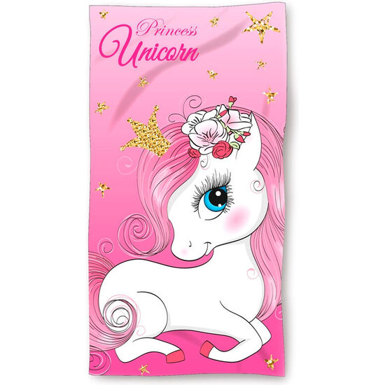 TOALLA UNICORNIO MICROFIBRA image 0