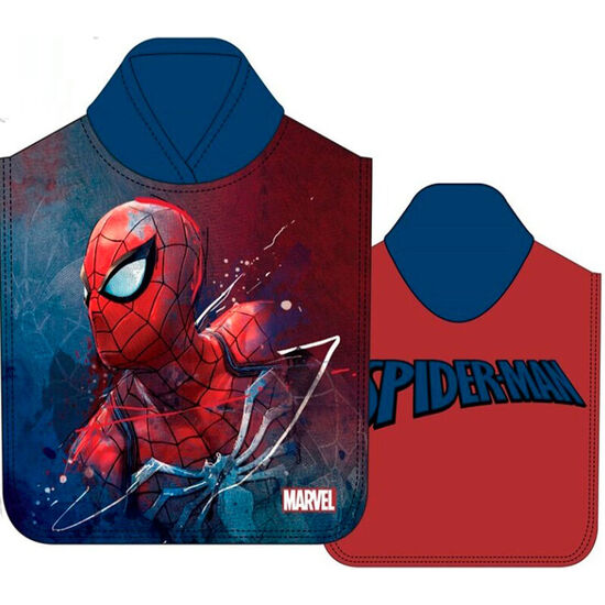 PONCHO TOALLA SPIDERMAN MARVEL MICROFIBRA image 0