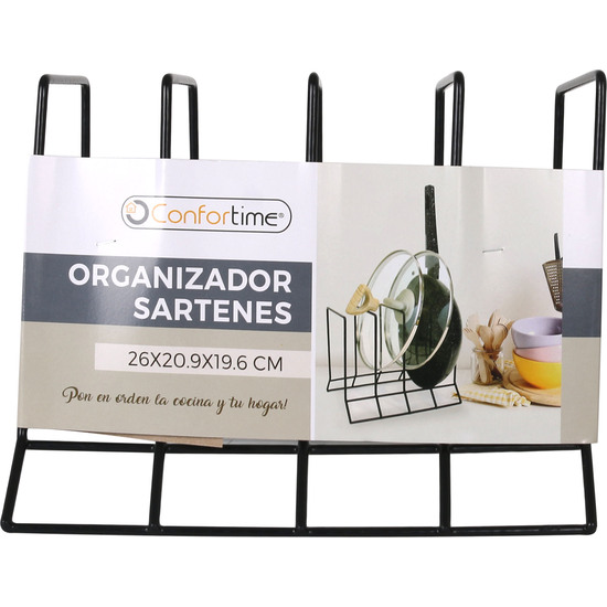 ORGANIZADOR SARTEN 26X20.9X19.6CM CONFORTIME image 1