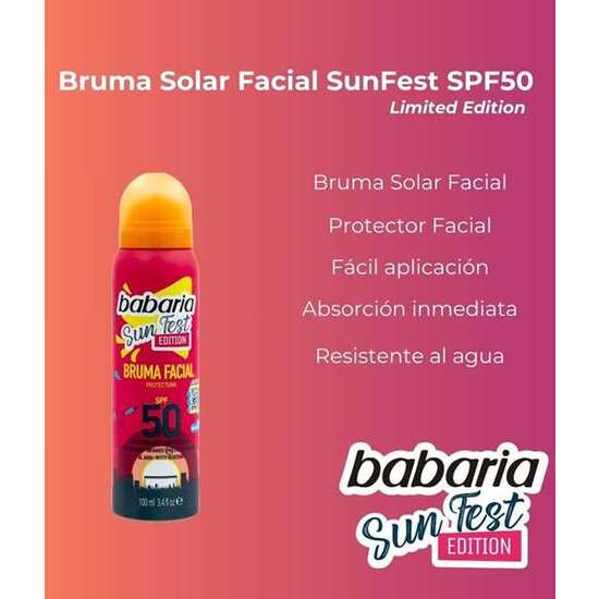 BRUMA FACIAL PROTECTORA SPF 50 EDICIÓN LIMITADA  NUEVO 100 ML image 2