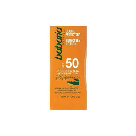 LECHE PROTECTORA SOLAR ALOE F-50 100 ML image 3