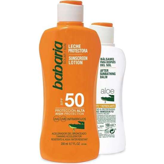 PROTECTOR SOLAR ALOE F-50 EN SPRAY + AFTER SUN. 300 ML image 0
