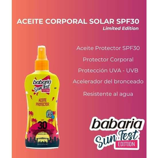 ACEITE PROTECTOR SPF 30 EDICIÓN LIMITADA NUEVO 200 ML image 2
