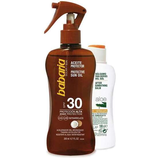ACEITE PROTECTOR SOLAR COCO EN SPRAY F-30 + AFTER SUN. 300 ML image 0