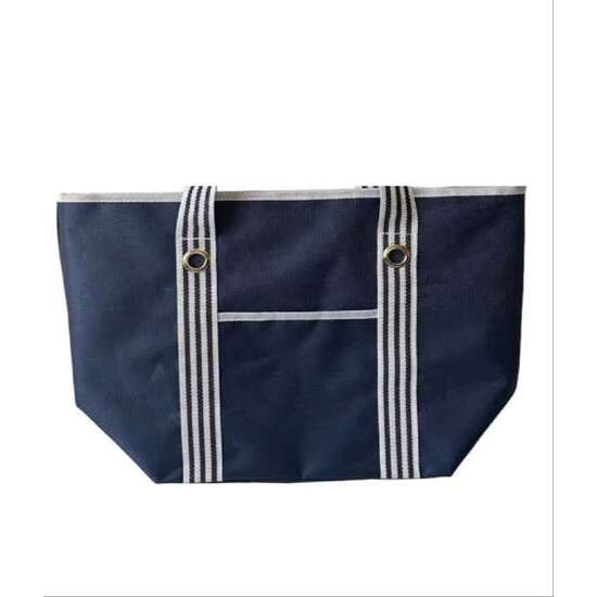 BOLSO DE PLAYA OXFORD POLYESTER  48X18X34CM - MODELOS SURTIDOS image 1