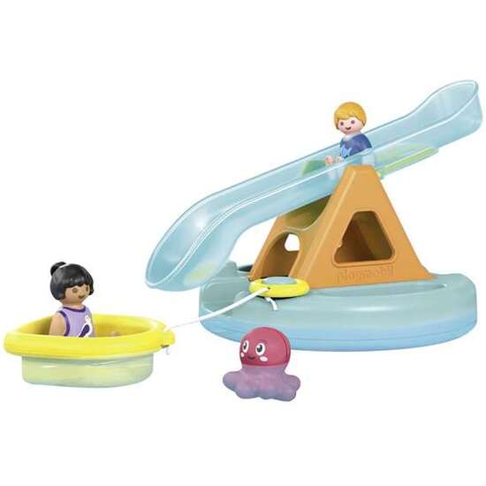 IISLA DE BAÑO CON TOBOGÁN PLAYMOBIL JUNIOR. image 4
