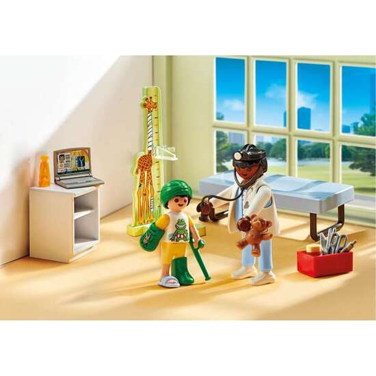 PEDIATRA CON OSITO DE PELUCHE. PLAYMOBIL ACTION. image 4