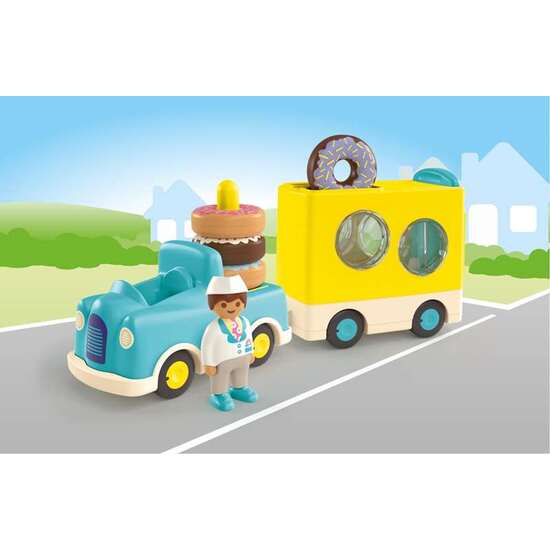 CAMIÓN DE DÓNUT PLAYMOBIL JUNIOR. image 2