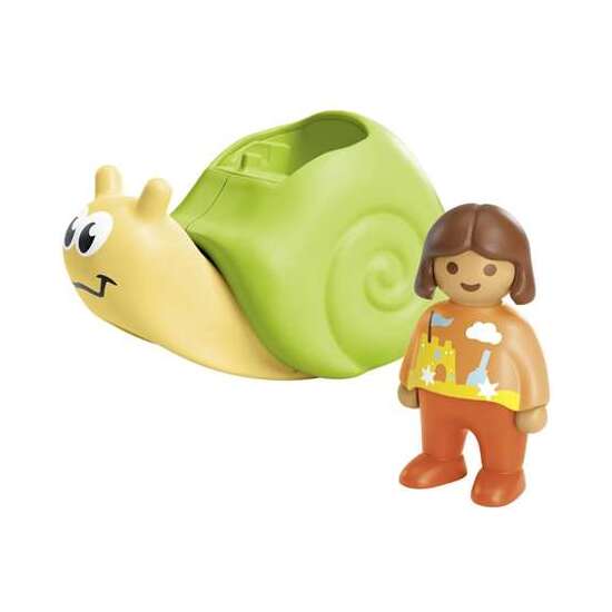 CARACOL CON FIGURA PLAYMOBIL JUNIOR. image 4