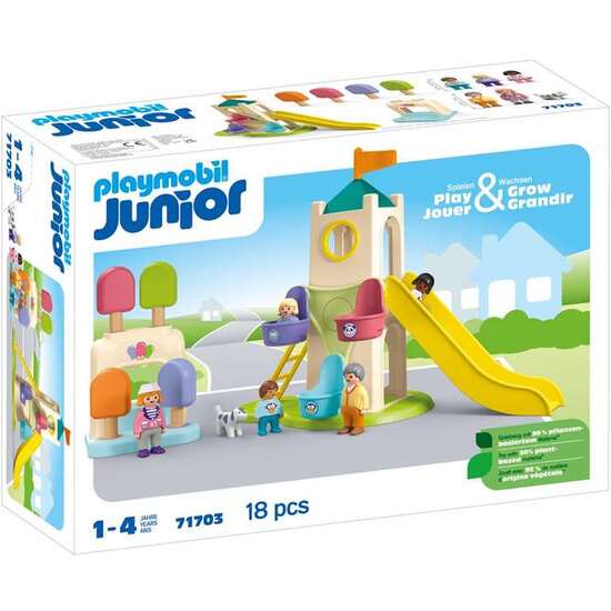 PARQUE INFANTIL AVENTURA PLAYMOBIL JUNIOR. image 0