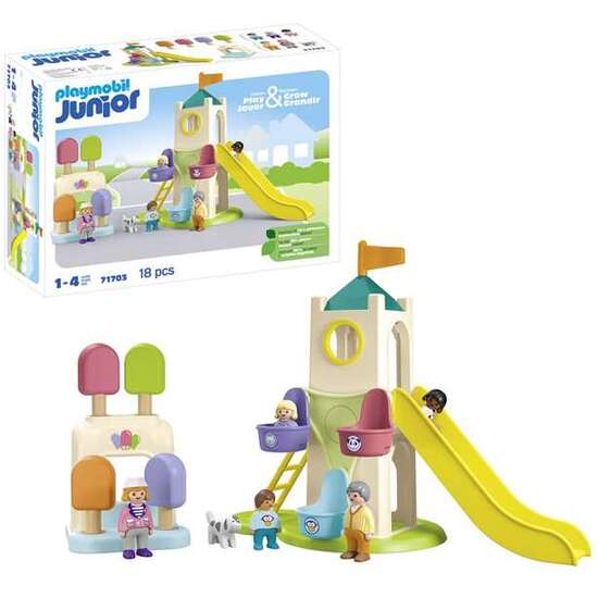 PARQUE INFANTIL AVENTURA PLAYMOBIL JUNIOR. image 2