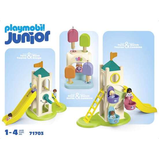PARQUE INFANTIL AVENTURA PLAYMOBIL JUNIOR. image 3