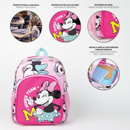 MOCHILA ESCOLAR MEDIANA 38 CM MINNIE image 2