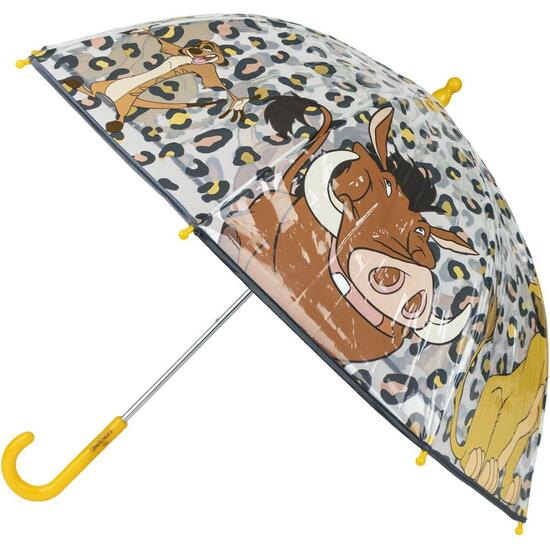 PARAGUAS MANUAL POE BURBUJA LION KING image 0