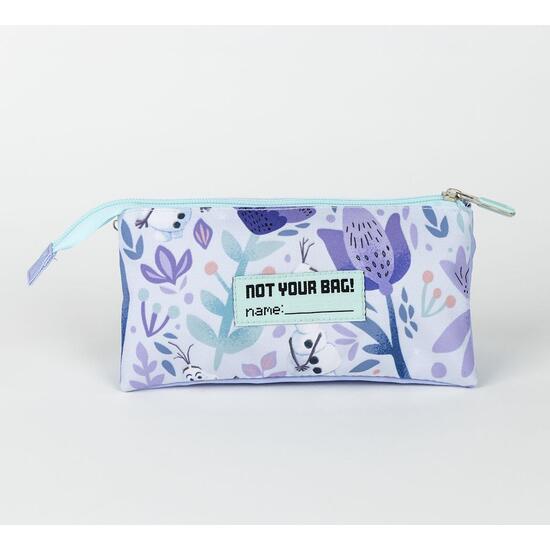 ESTUCHE PORTATODO 3 COMPARTIMENTOS FROZEN image 1