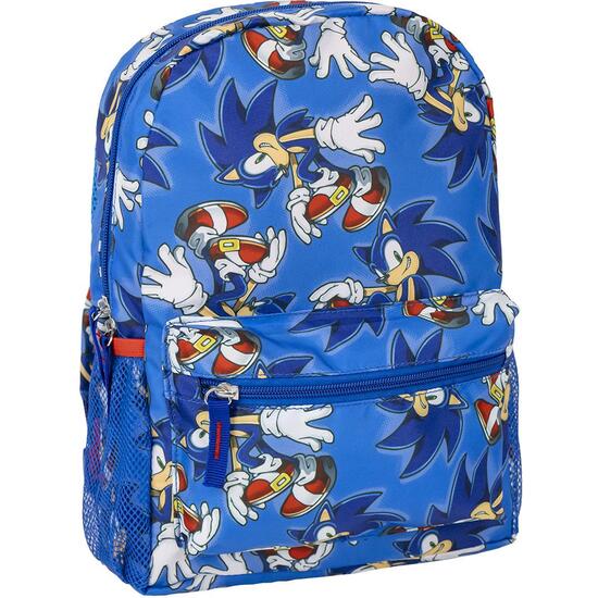 MOCHILA INFANTIL TIEMPO LIBRE ESTAMPADO SONIC image 0
