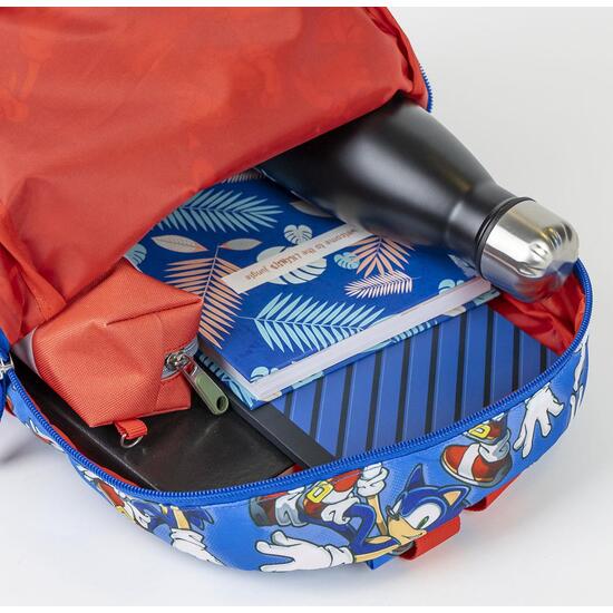MOCHILA INFANTIL TIEMPO LIBRE ESTAMPADO SONIC image 2