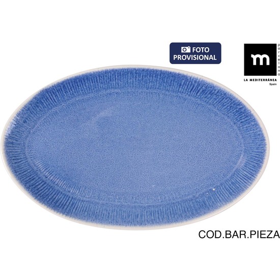 BANDEJA 34,1X20,7CM CALOBRA AZUL image 0