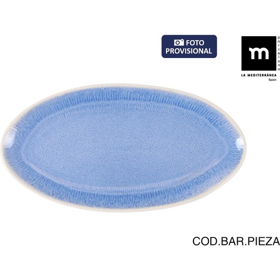 BANDEJA 26,5X14CM CALOBRA AZUL image 0