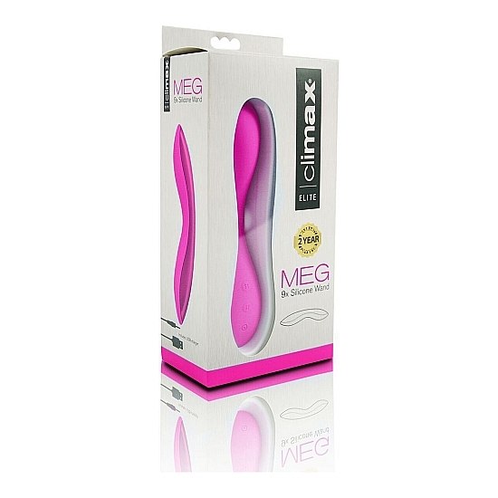 CLIMAX ELITE - MEGHAN 9X SILICONE VIBE - PINK image 1