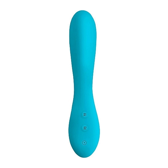 CLIMAX ELITE - MEGHAN 9X SILICONE VIBE - BLUE image 2
