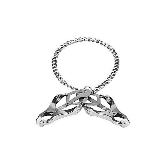 CLOVER NIPPLE CLAMP WITH CHAIN image 0