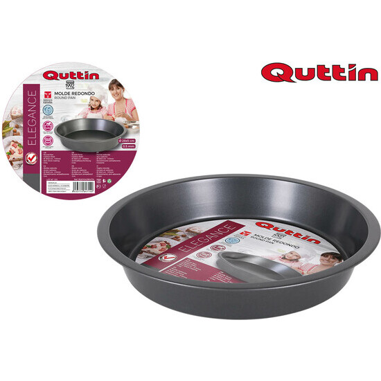 ROUND PAN 28X5CM/0.5MM QUTTIN image 0