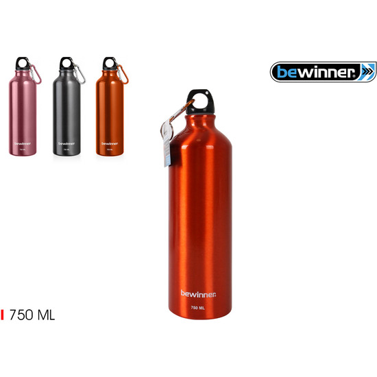 SPORT BOTTLE ALUMINIUM 750ML BEWINNER image 0