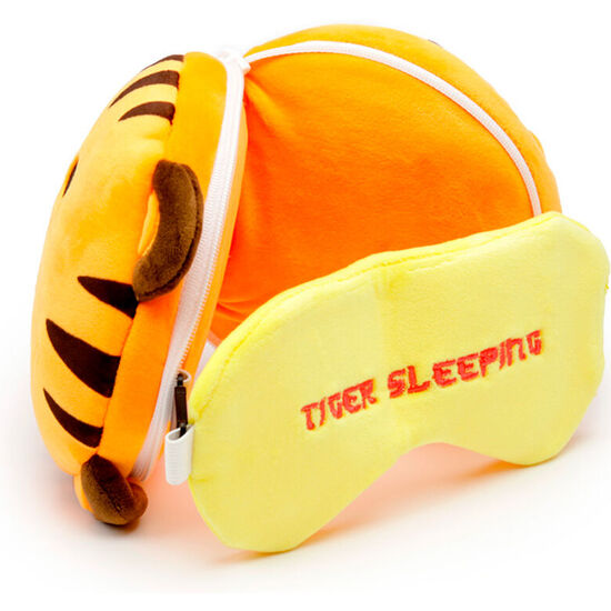 ALMOHADA VIAJE ANTIFAZ TIGRE ADORAMALS RELAXEAZZZ image 2