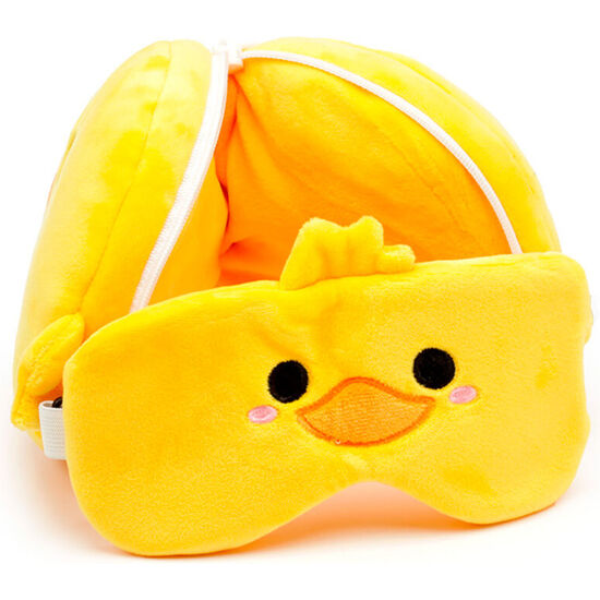 ALMOHADA VIAJE ANTIFAZ PATO ADORAMALS RELAXEAZZZ image 1